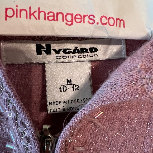 Embellished zipper womens sweater - Picture 6 of 6